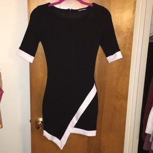 Fashion Nova Black and White Dress Size Small